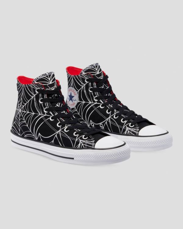 Tenis Cano Alto Converse Chuck Taylor All Star Pro Roll Up Pretas | CV-125XTV