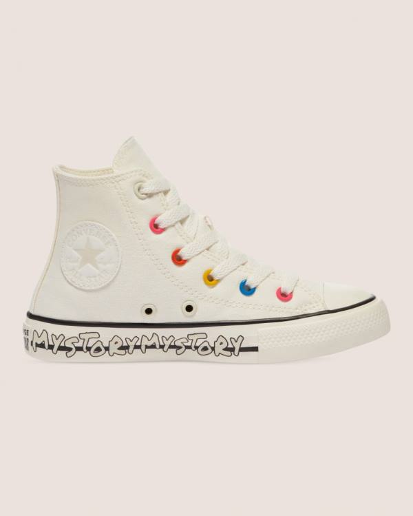 Tenis Cano Alto Converse Chuck Taylor All Star My Story Bege | CV-128EHO