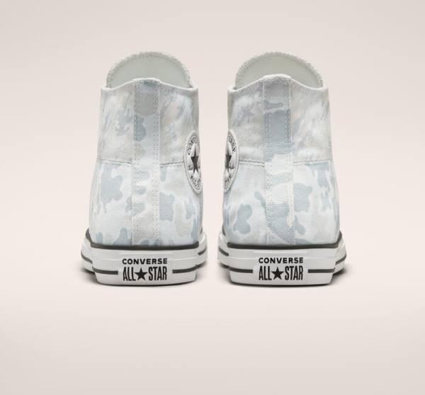 Tenis Cano Alto Converse Chuck Taylor All Star Split Panel Camo Branco Cinzentas | CV-134JUN