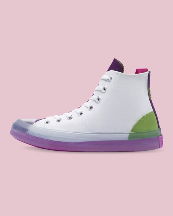 Tenis Cano Alto Converse Chuck Taylor All Star CX Branco | CV-158SFL