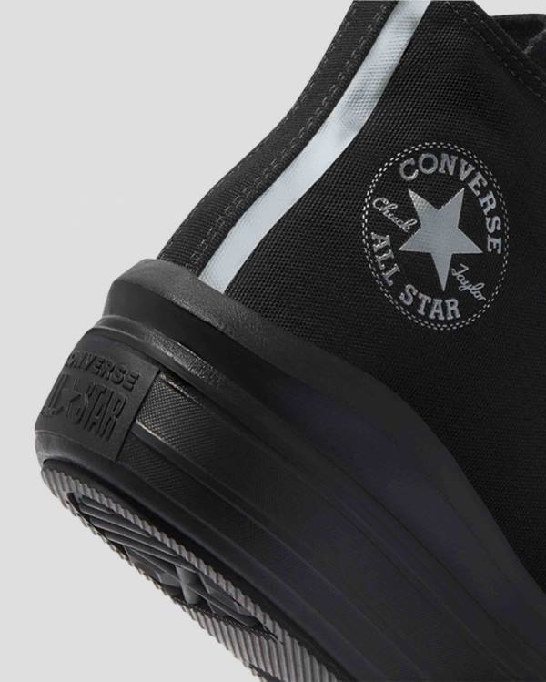 Tenis Cano Alto Converse Chuck Taylor All Star Move Festival Plataforma Pretas | CV-176WXB