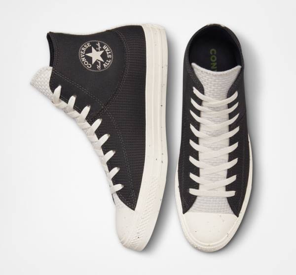 Tenis Cano Alto Converse Chuck Taylor All Star Crafted Lona Marrom | CV-185FYX