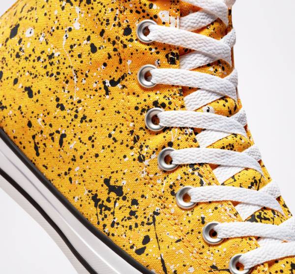 Tenis Cano Alto Converse Chuck Taylor All Star Archive Paint Splatter Branco | CV-185HKO