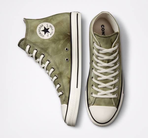 Tenis Cano Alto Converse Chuck Taylor All Star Washed Lona Luz | CV-275MOI