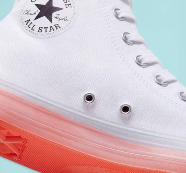 Tenis Cano Alto Converse Chuck Taylor All Star CX Branco Manga | CV-280ONK