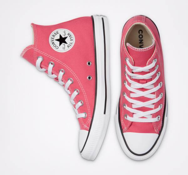 Tenis Cano Alto Converse Chuck Taylor All Star Seasonal Color Rosa | CV-290HFQ