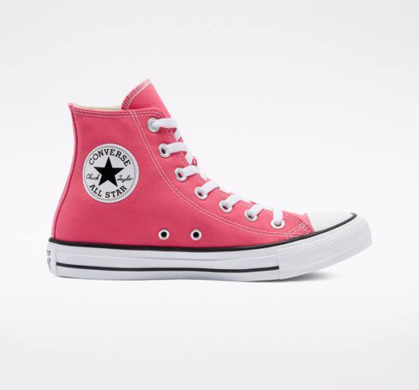 Tenis Cano Alto Converse Chuck Taylor All Star Seasonal Color Rosa | CV-290HFQ