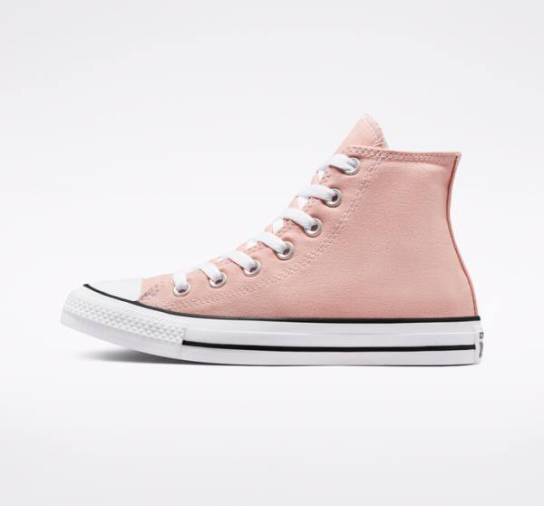 Tenis Cano Alto Converse Chuck Taylor All Star Seasonal Color Rosa | CV-372WLK