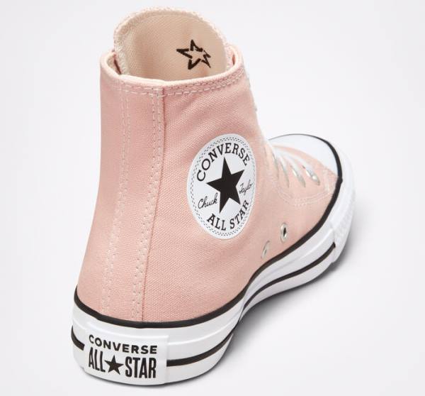 Tenis Cano Alto Converse Chuck Taylor All Star Seasonal Color Rosa | CV-372WLK