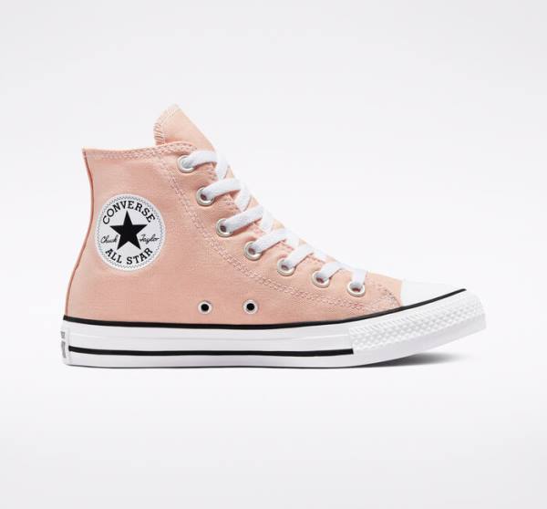 Tenis Cano Alto Converse Chuck Taylor All Star Seasonal Color Rosa | CV-372WLK