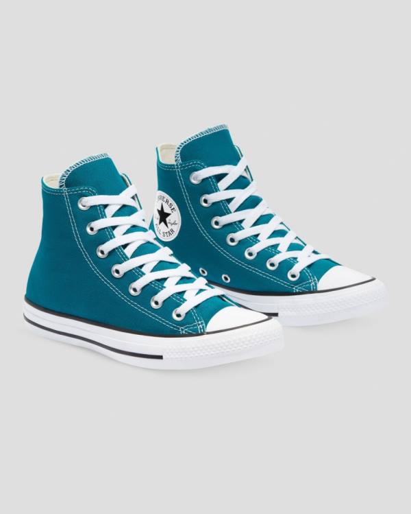 Tenis Cano Alto Converse Chuck Taylor All Star Seasonal Azuis | CV-401DHW