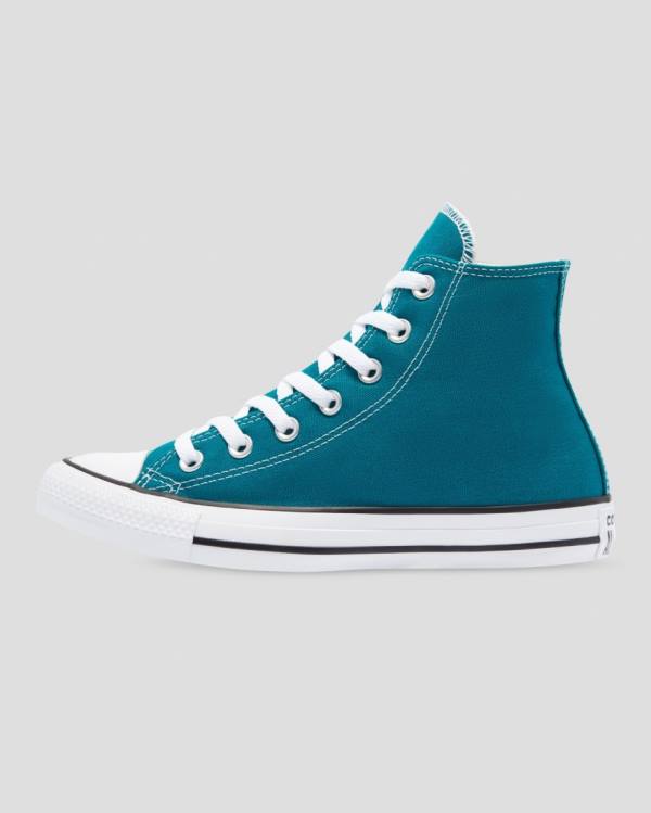 Tenis Cano Alto Converse Chuck Taylor All Star Seasonal Azuis | CV-401DHW