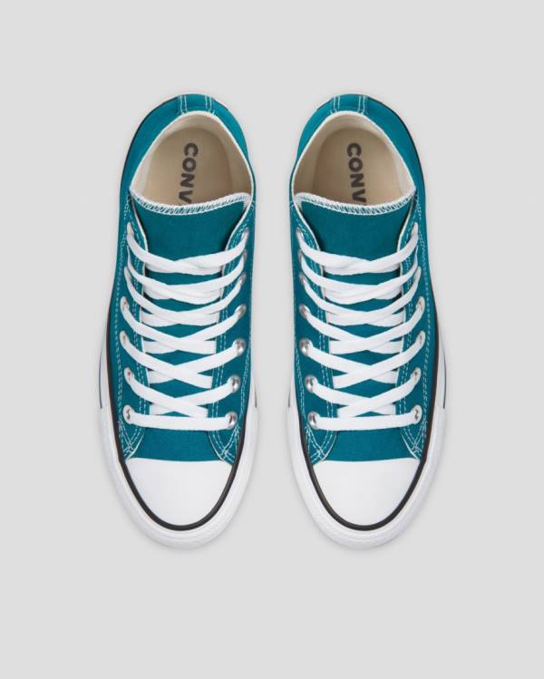 Tenis Cano Alto Converse Chuck Taylor All Star Seasonal Azuis | CV-401DHW