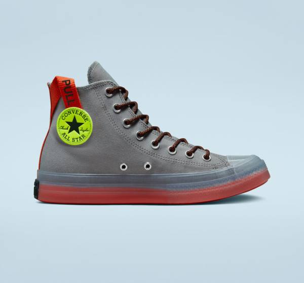 Tenis Cano Alto Converse Chuck Taylor All Star CX Pull Tab Laranja | CV-431QYO