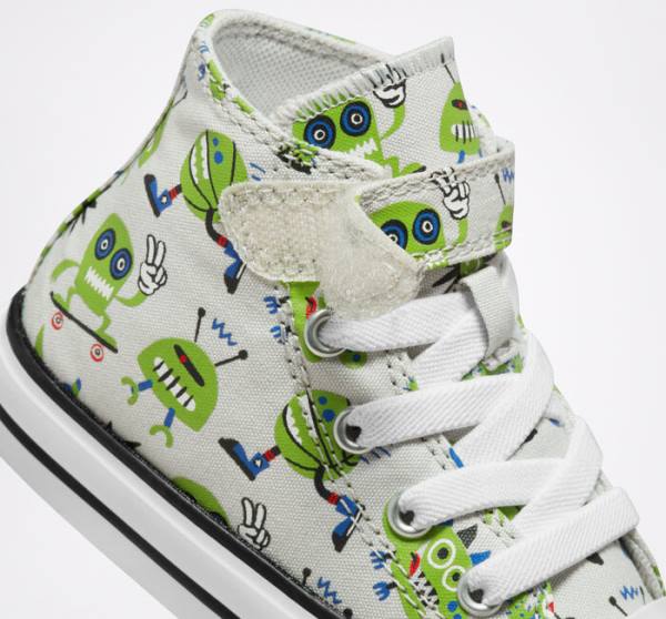 Tenis Cano Alto Converse Chuck Taylor All Star Easy-On Creatures Pretas | CV-439ALK