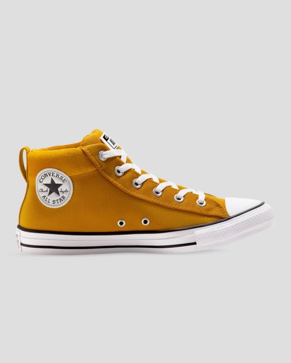 Tenis Cano Alto Converse Chuck Taylor All Star Street Mix And Match Amarelas | CV-452QXT