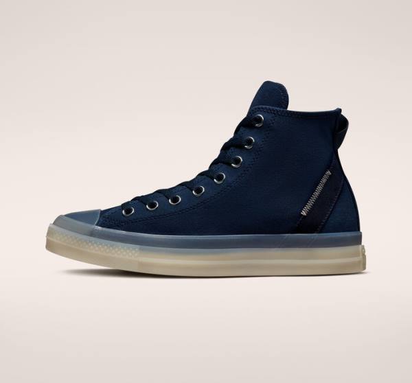 Tenis Cano Alto Converse Chuck Taylor All Star CX Seasonal Color Azul Marinho Obsidiana | CV-482KAM