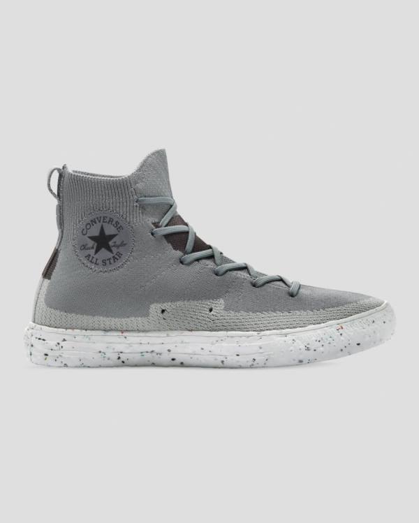 Tenis Cano Alto Converse Chuck Taylor All Star Renew Crater Knit Cinzentas | CV-583QRB