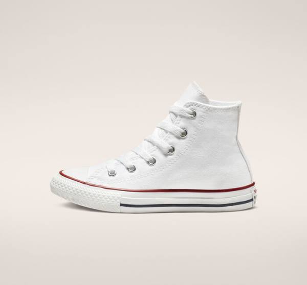 Tenis Cano Alto Converse Chuck Taylor All Star Branco | CV-587XTC