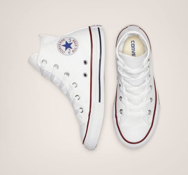 Tenis Cano Alto Converse Chuck Taylor All Star Branco | CV-587XTC