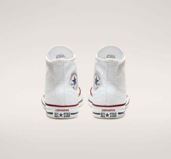 Tenis Cano Alto Converse Chuck Taylor All Star Branco | CV-587XTC