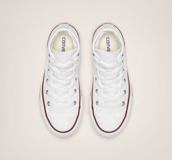 Tenis Cano Alto Converse Chuck Taylor All Star Branco | CV-587XTC