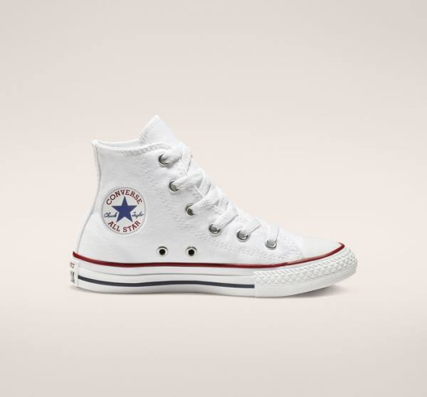 Tenis Cano Alto Converse Chuck Taylor All Star Branco | CV-587XTC