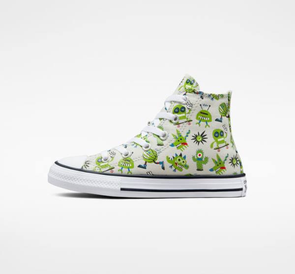 Tenis Cano Alto Converse Chuck Taylor All Star Creatures Pretas | CV-631WCM