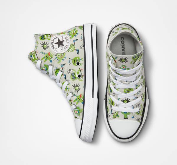 Tenis Cano Alto Converse Chuck Taylor All Star Creatures Pretas | CV-631WCM