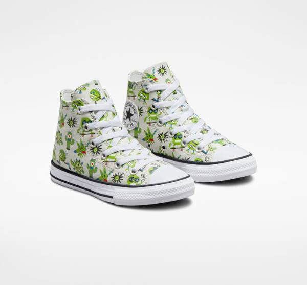 Tenis Cano Alto Converse Chuck Taylor All Star Creatures Pretas | CV-631WCM