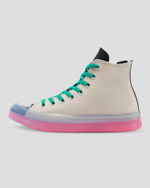 Tenis Cano Alto Converse Chuck Taylor All Star CX Pull Tab Bege | CV-649AIM