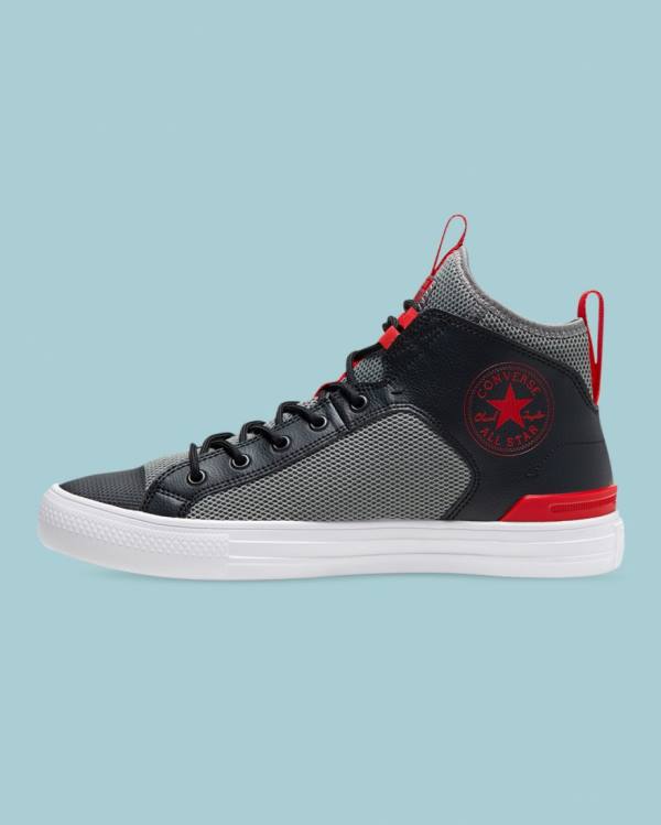 Tenis Cano Alto Converse Chuck Taylor All Star Ultra Seasonal Colour Mason Cinzentas Pretas | CV-657YBQ