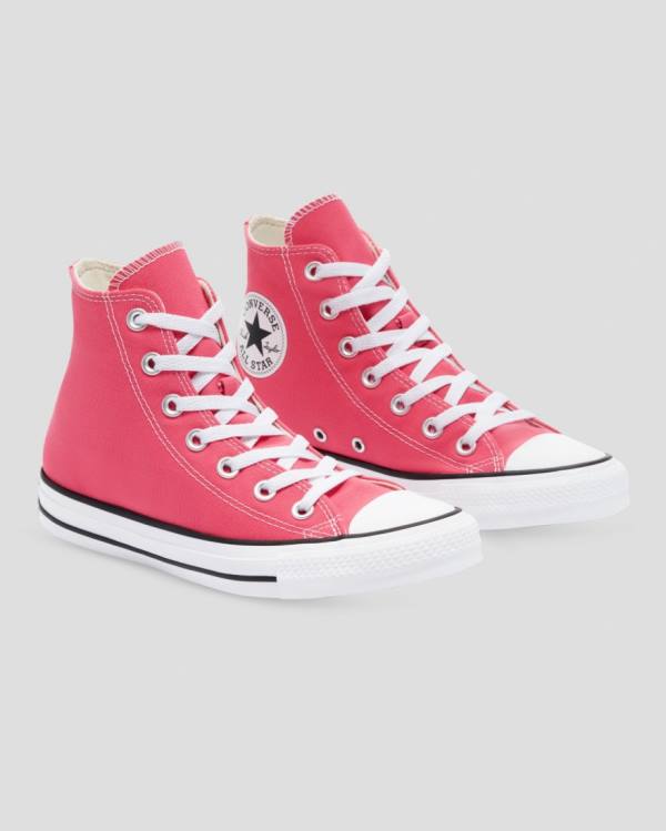 Tenis Cano Alto Converse Chuck Taylor All Star Seasonal Colour Rosa | CV-725DPG