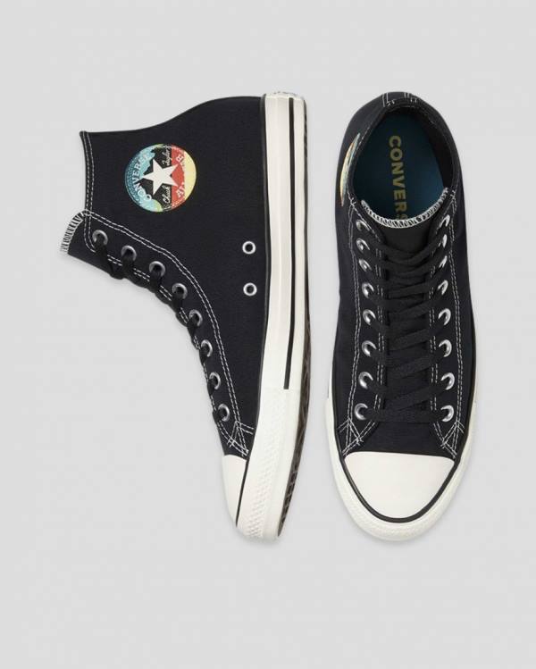 Tenis Cano Alto Converse Chuck Taylor All Star National Parks Patch Pretas | CV-730UNW