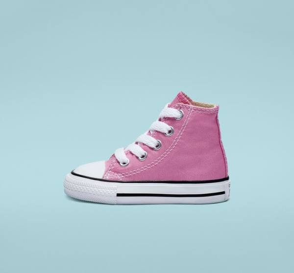 Tenis Cano Alto Converse Chuck Taylor All Star Classicos Rosa | CV-740OTD