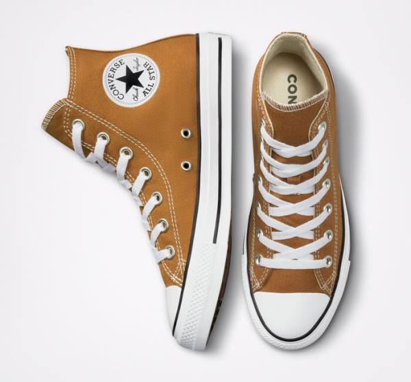 Tenis Cano Alto Converse Chuck Taylor All Star Seasonal Color Branco Pretas | CV-751SAL