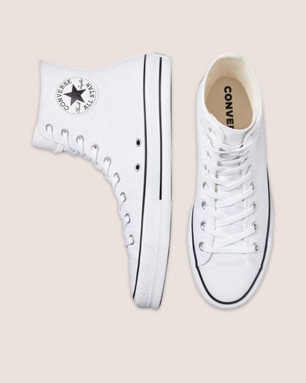 Tenis Cano Alto Converse Chuck Taylor All Star Lift X Branco | CV-759WMS