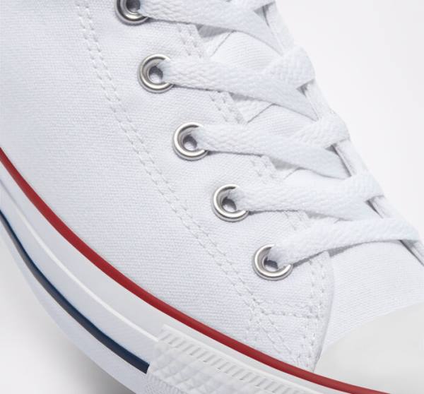 Tenis Cano Alto Converse Chuck Taylor All Star White Branco | CV-763UEL