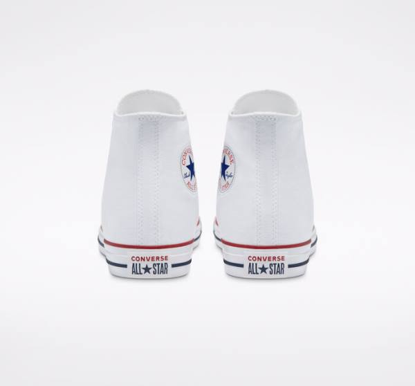 Tenis Cano Alto Converse Chuck Taylor All Star White Branco | CV-763UEL