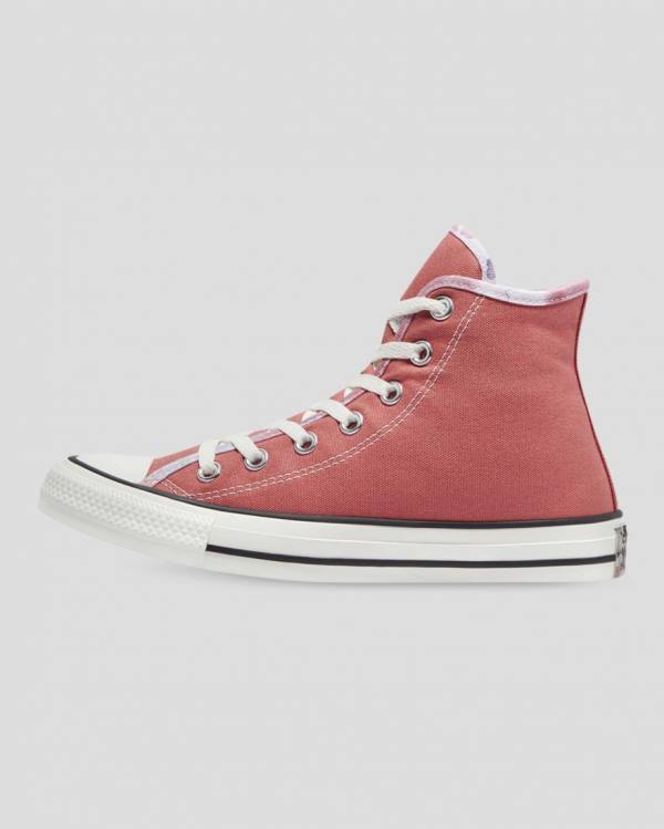 Tenis Cano Alto Converse Chuck Taylor All Star Festival Rosa | CV-807PTG