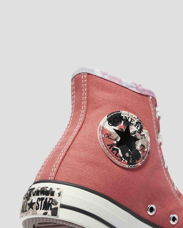 Tenis Cano Alto Converse Chuck Taylor All Star Festival Rosa | CV-807PTG