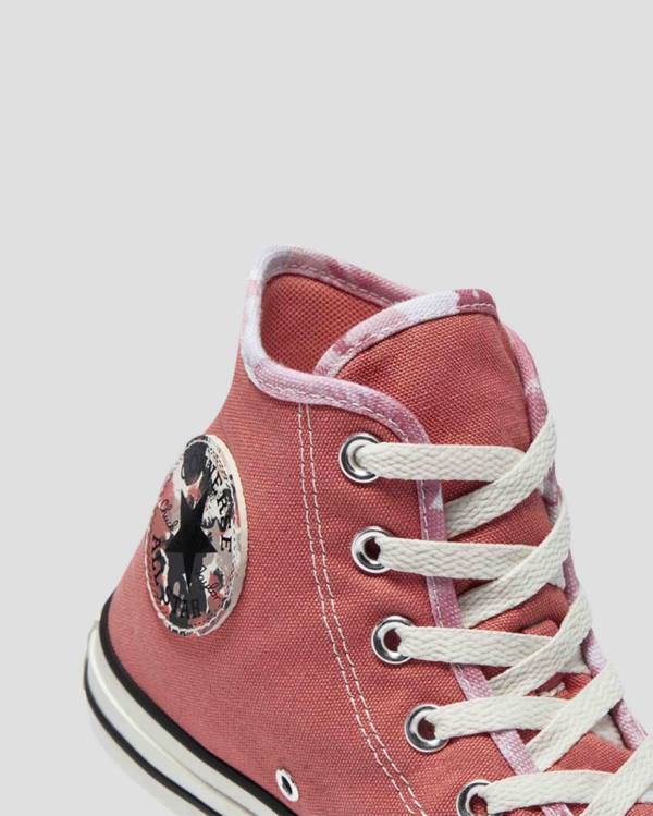 Tenis Cano Alto Converse Chuck Taylor All Star Festival Rosa | CV-807PTG