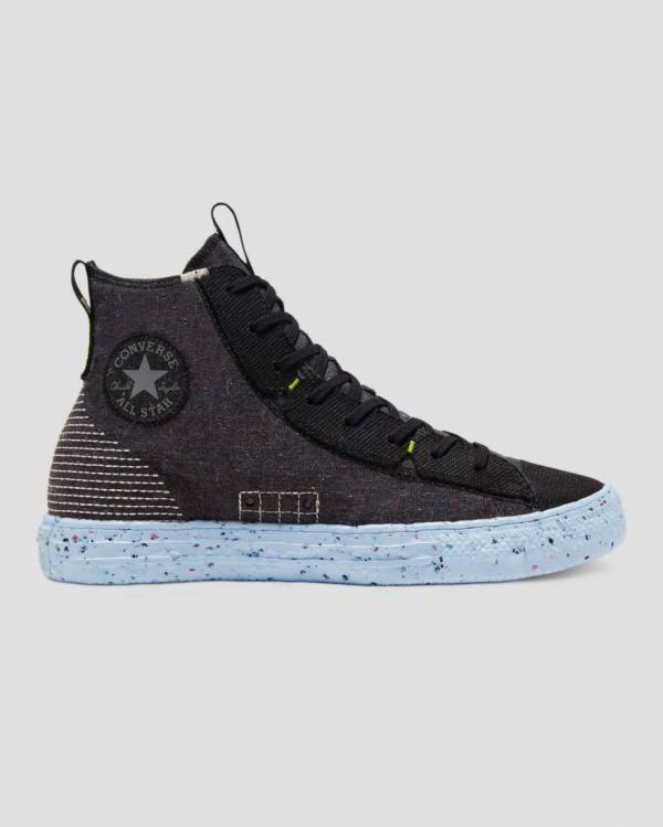 Tenis Cano Alto Converse Chuck Taylor All Star Crater Pretas | CV-813YPA