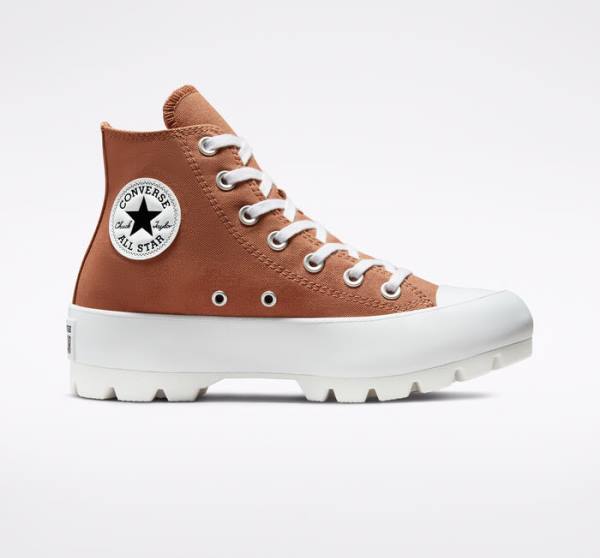 Tenis Cano Alto Converse Chuck Taylor All Star Lugged Seasonal Color Branco Pretas | CV-825JQO