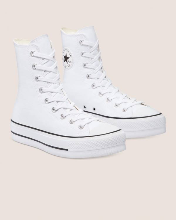 Tenis Cano Alto Converse Chuck Taylor All Star Lift X- Branco | CV-978RDT