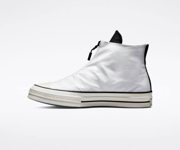 Tenis Cano Alto Converse Joshua Vides Chuck 70 Branco Pretas | CV-328BXY