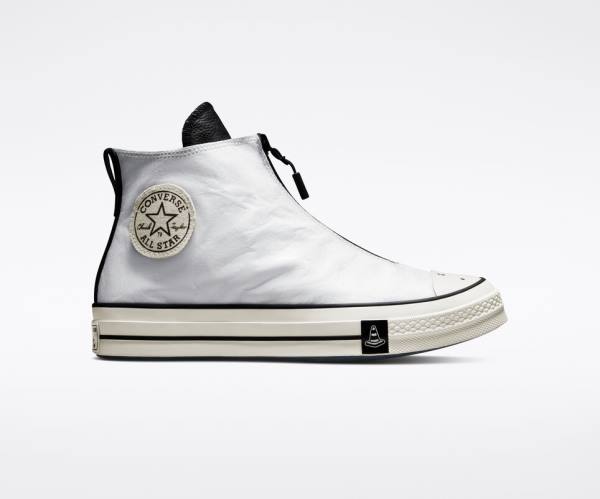 Tenis Cano Alto Converse Joshua Vides Chuck 70 Branco Pretas | CV-637NXL