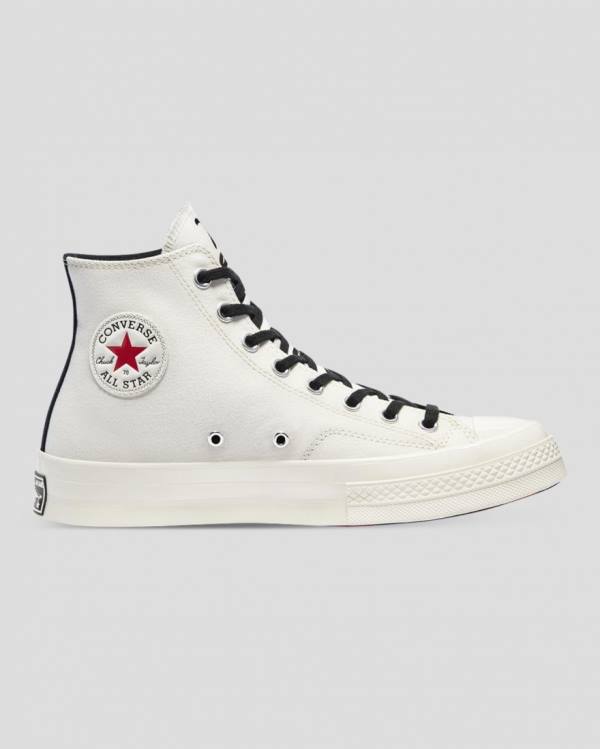 Tenis Cano Alto Converse Keith Haring Chuck 70 Bege | CV-065NQI