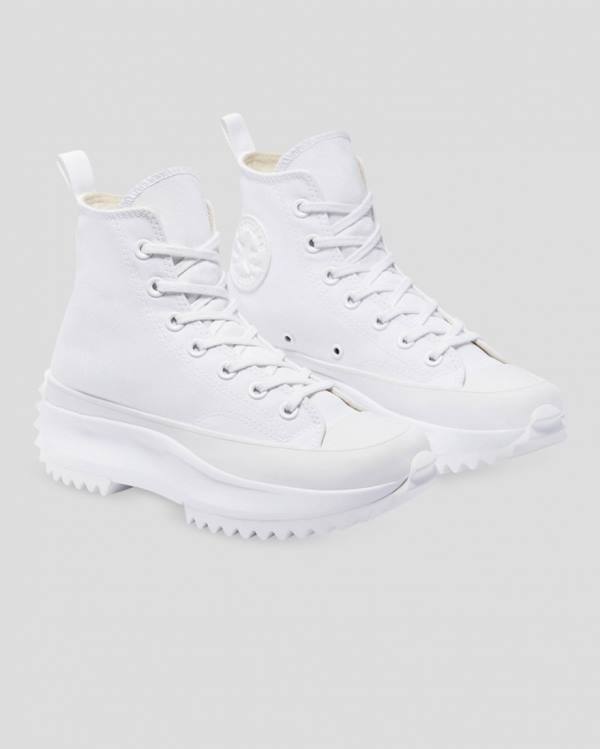 Tenis Cano Alto Converse Run Star Hike All White Branco | CV-875RWM