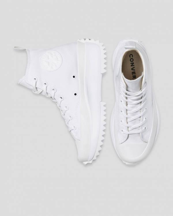 Tenis Cano Alto Converse Run Star Hike All White Branco | CV-875RWM